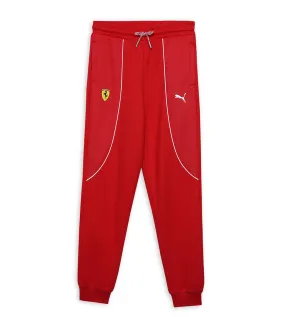 Puma Scuderia Ferrari Kid's Race Sweat Jogging Sweat Pants - Red