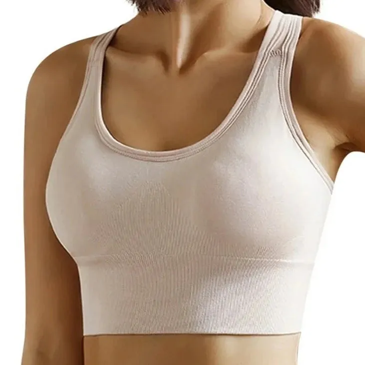 Push Up Seamless Sports Bra