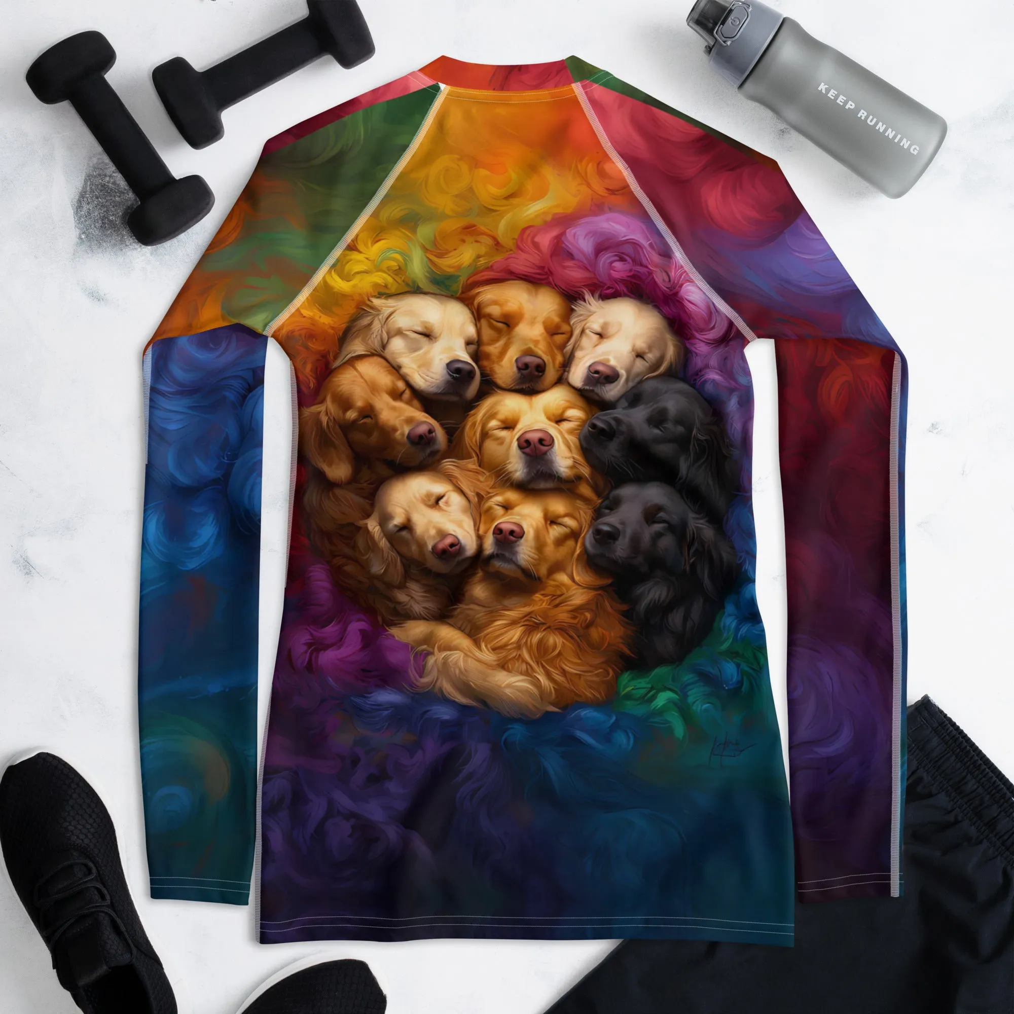 Rainbow Nest Women's Rash Guard