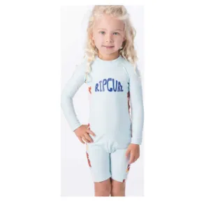 Rip Curl Girls' Mini Long Sleeve UV Springsuit(Size 1)