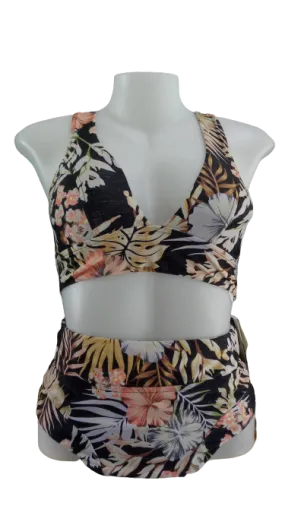 Rip Curl Paradise Calling Mirage T Bikini top and bottom - Small