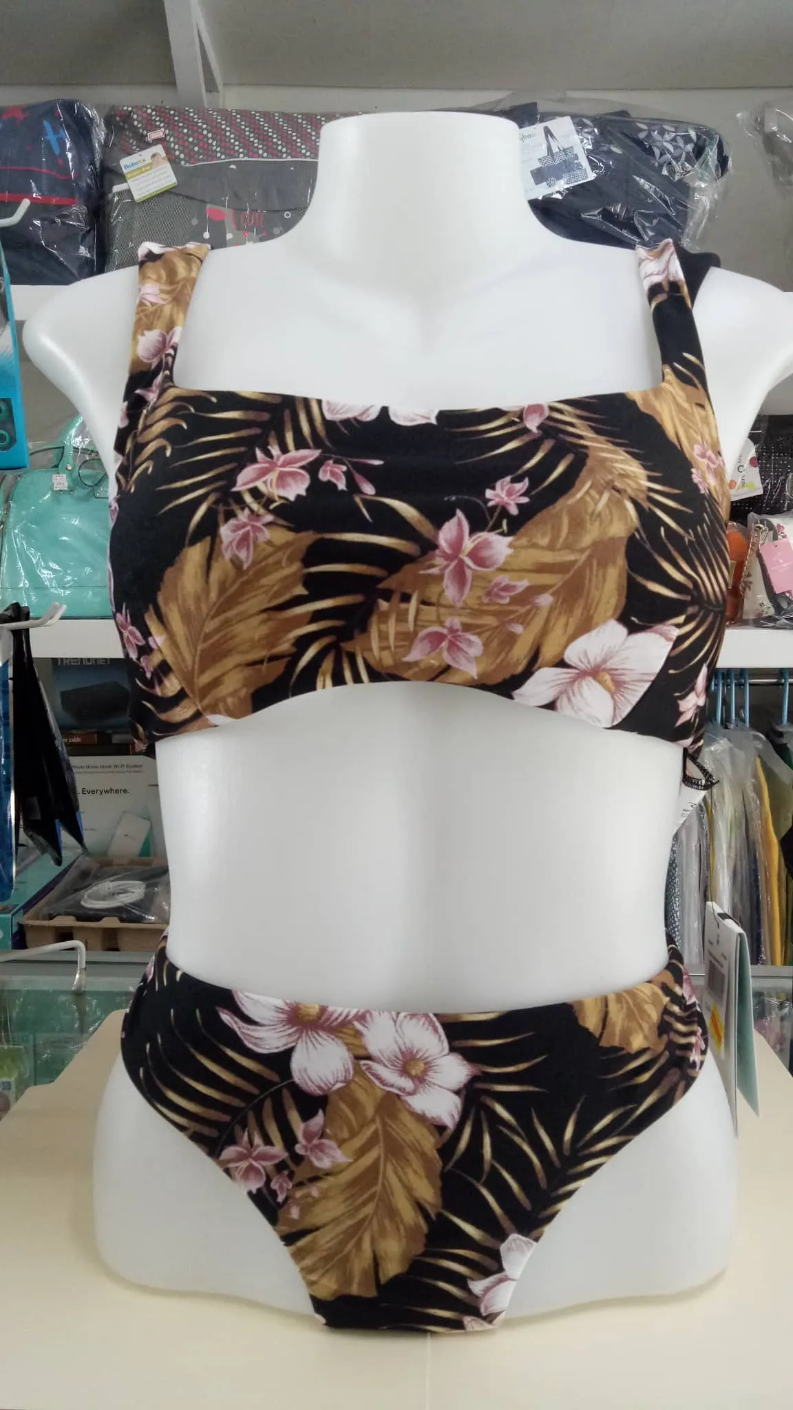Rip Curl Playabella Square Neck Bikini Top & Bottom - Medium