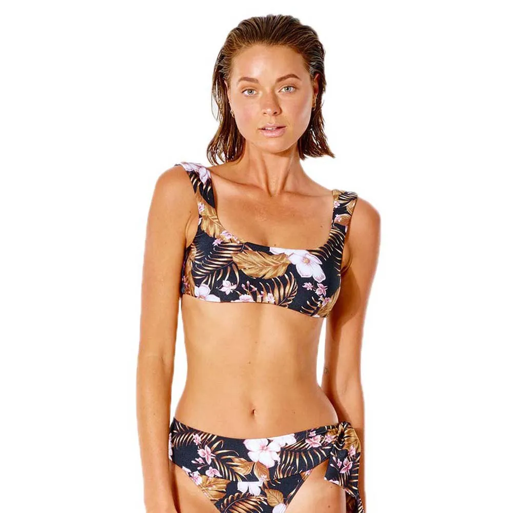 Rip Curl Playabella Square Neck Bikini Top & Bottom - Medium