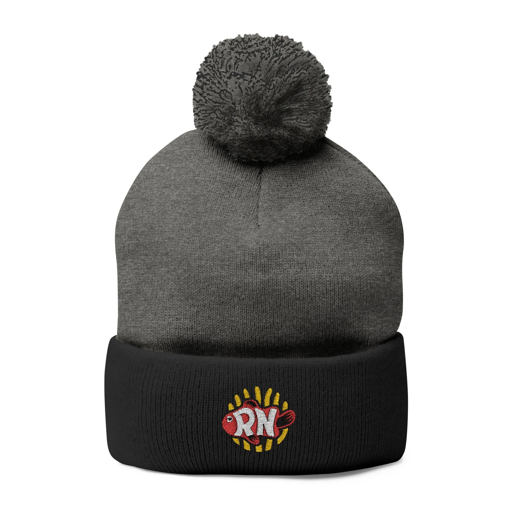 RN Pom Pom Beanie