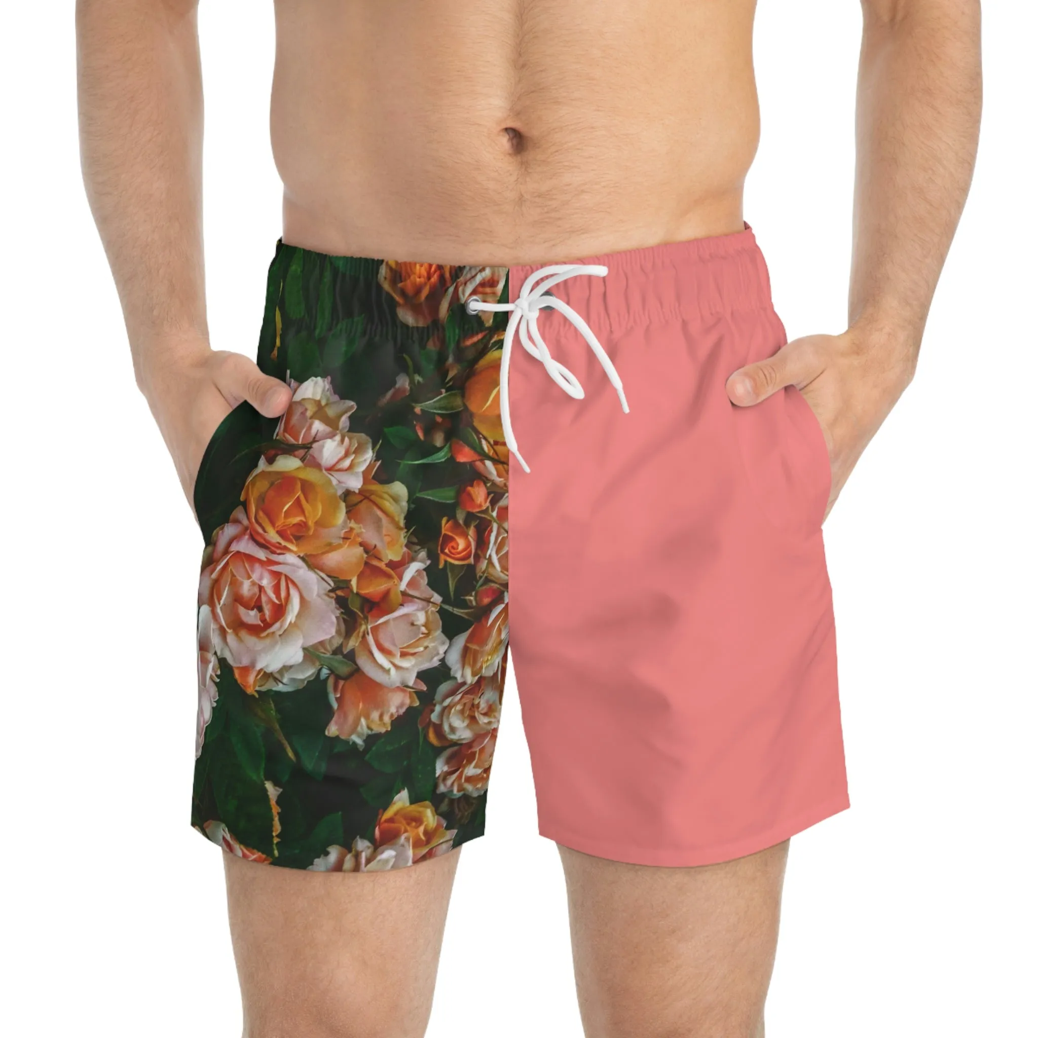 Rose Swim Trunks