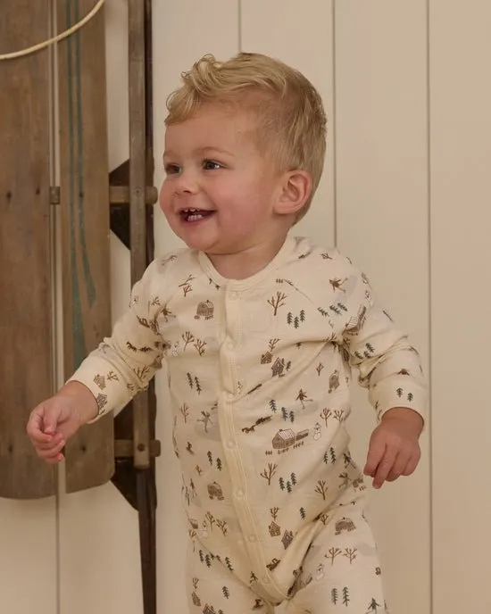 Rylee   Cru Organic Long John Pajamas