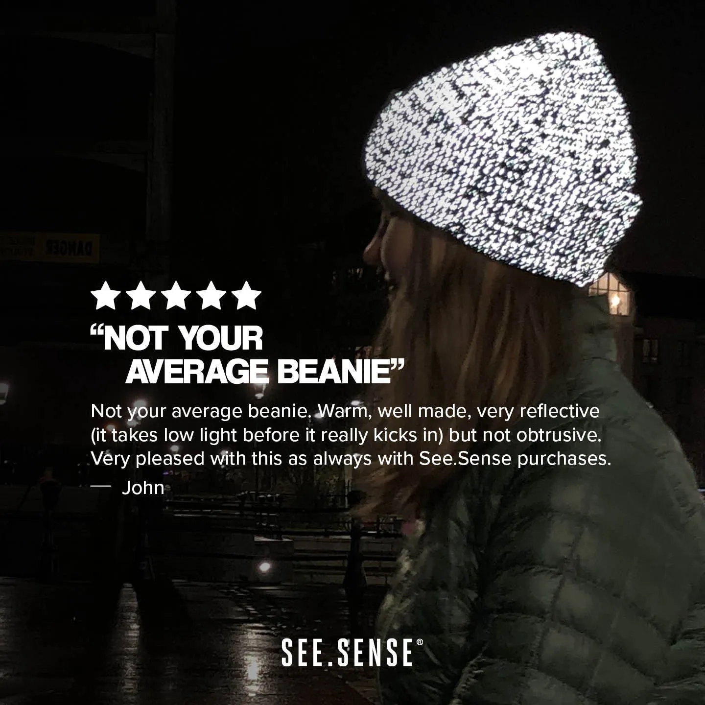 See.Sense Reflective Beanie