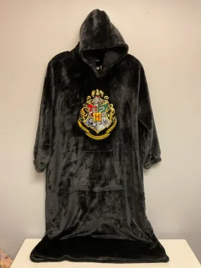 Size 14 Black Polyester Big Girls Robes