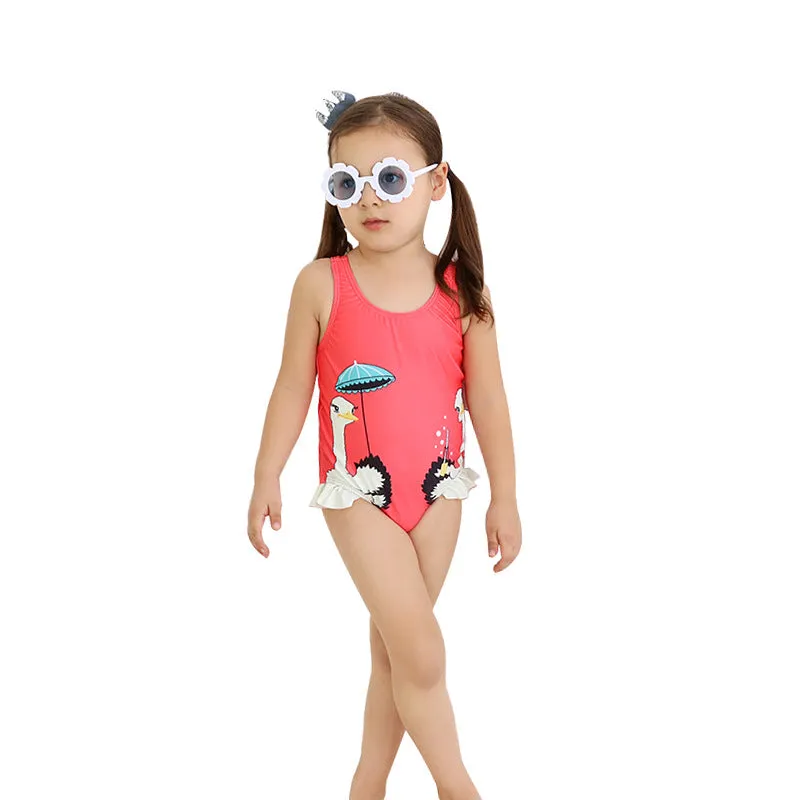 Swimsuit Children's  Girl Girl  Cute  Baby Girl Baby  Spring Bubble Doll One Piece