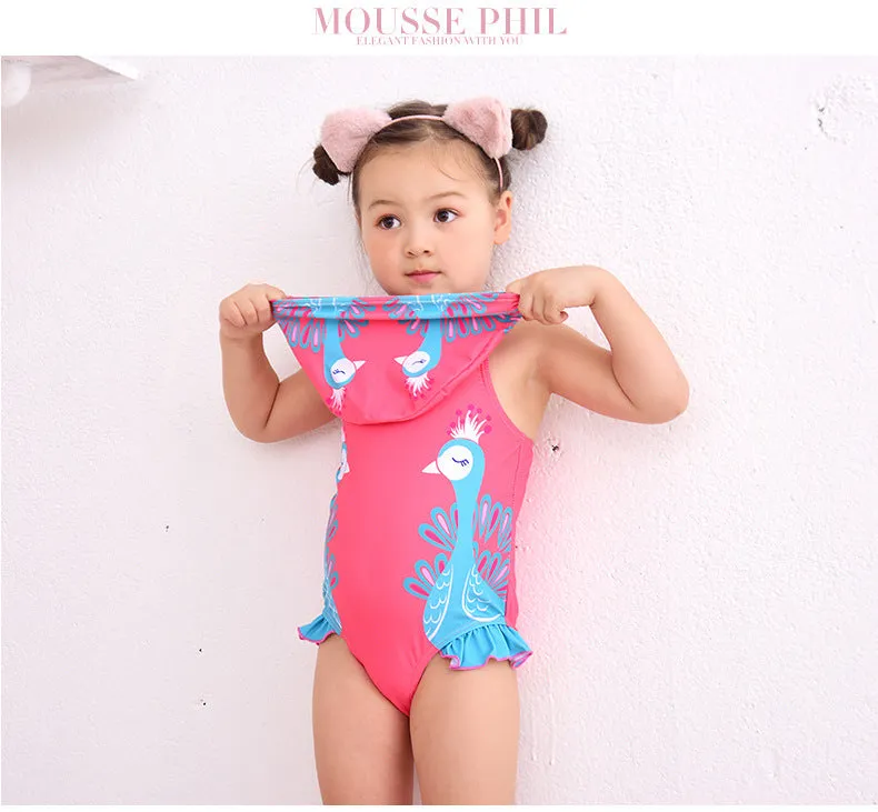 Swimsuit Children's  Girl Girl  Cute  Baby Girl Baby  Spring Bubble Doll One Piece