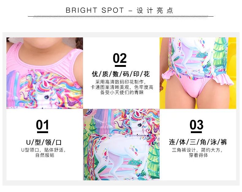 Swimsuit Children's  Girl Girl  Cute  Baby Girl Baby  Spring Bubble Doll One Piece
