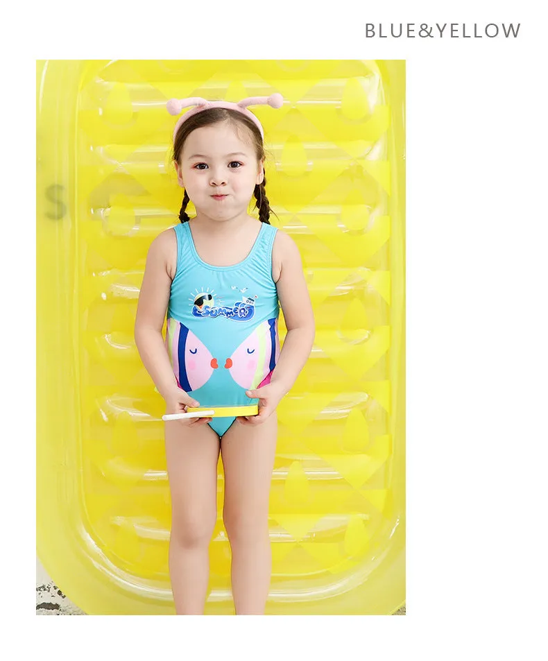 Swimsuit Children's  Girl Girl  Cute  Baby Girl Baby  Spring Bubble Doll One Piece