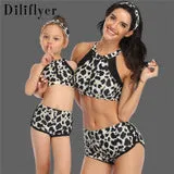 Swimsuit Exclusive for Cross-Border New Children's  European Style Oblique Shoulder Single Flying Side Girls'