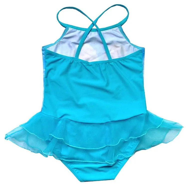 Swimsuit Girl's Frozen 2  Ice and Snow Adventure Clothes Swimwear