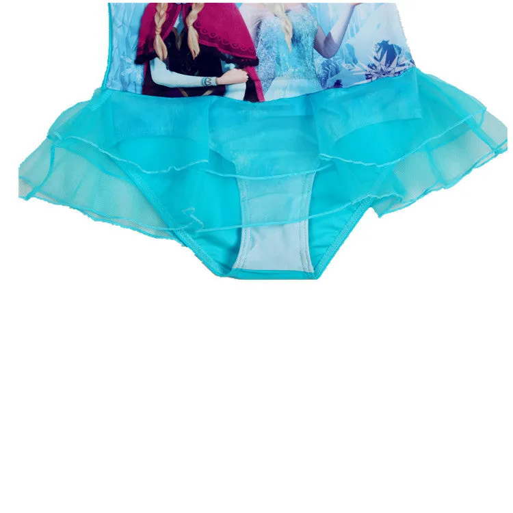 Swimsuit Girl's Frozen 2  Ice and Snow Adventure Clothes Swimwear
