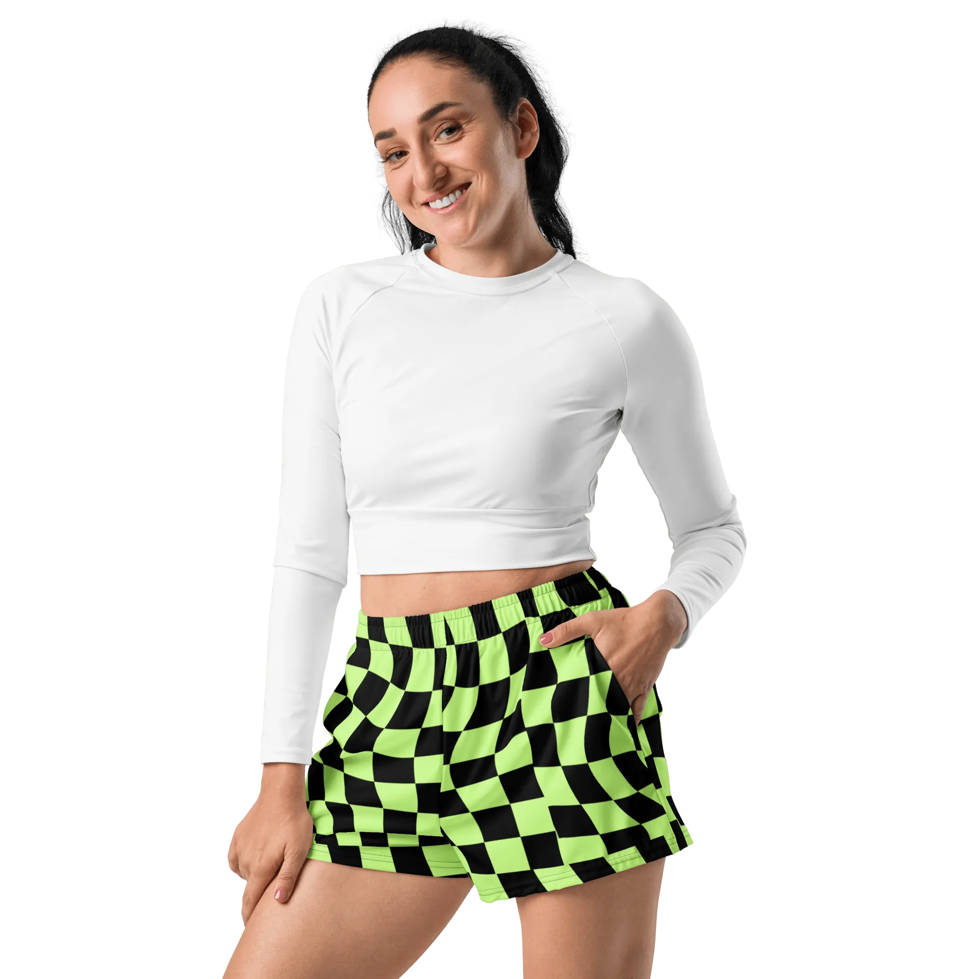 Toxic Tiles Unisex Unlined Swim Trunks