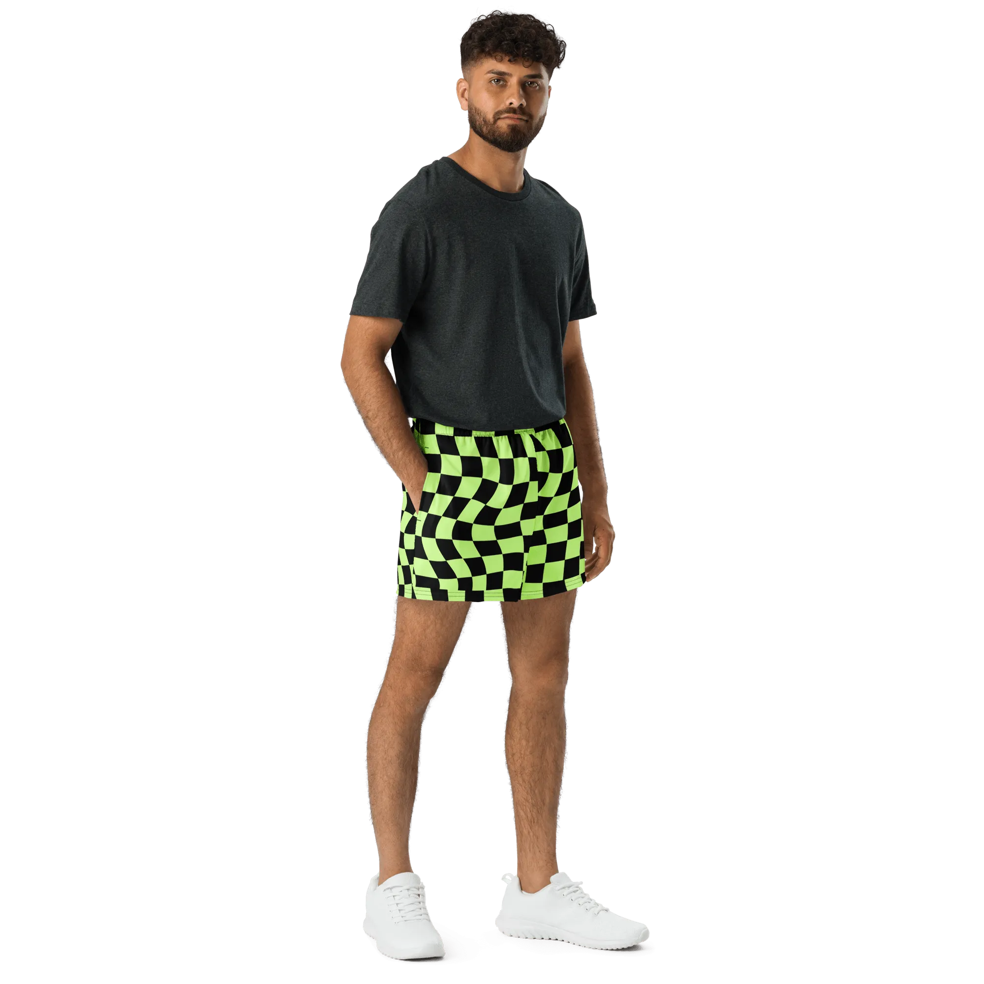 Toxic Tiles Unisex Unlined Swim Trunks