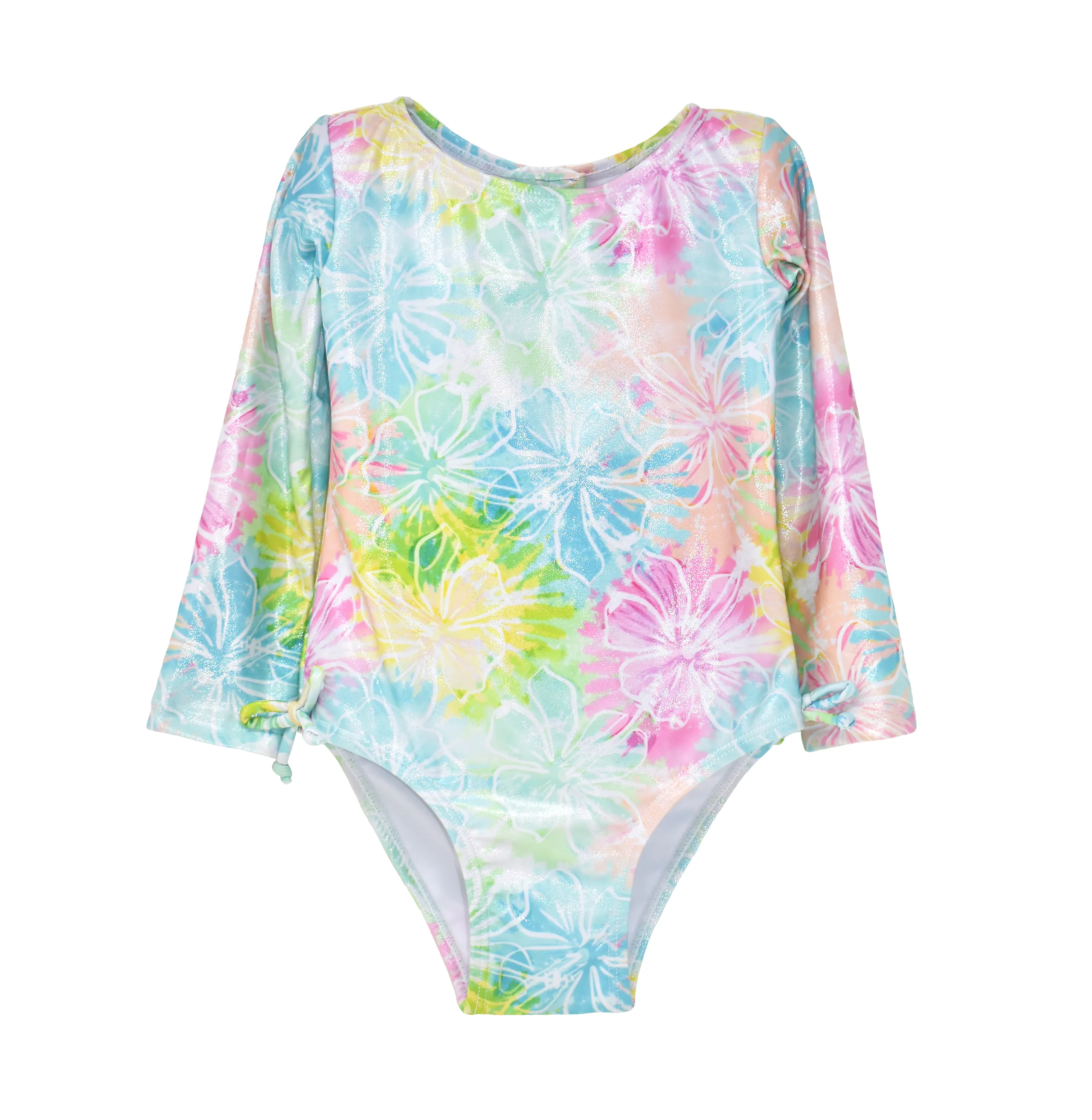 UPF 50  Charlie L/S Rash Guard Swimsuit - F