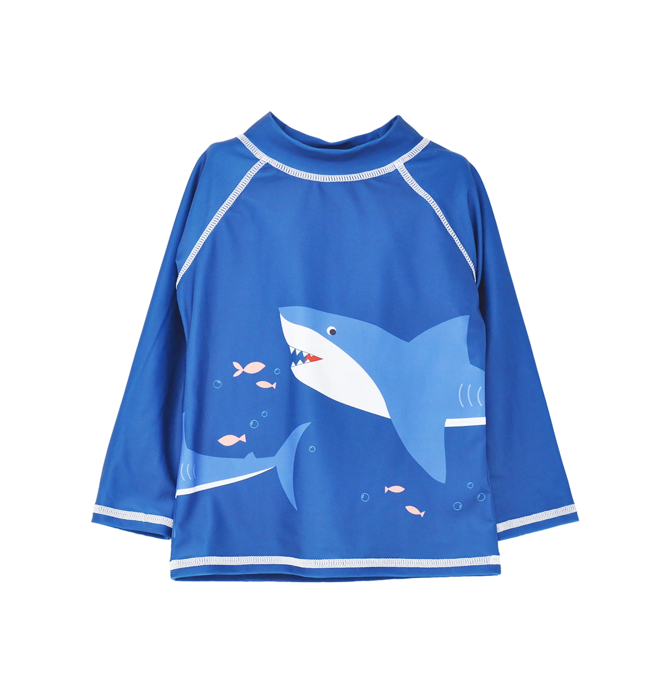 UPF 50  Graphic Rash Guard Swim Top - G