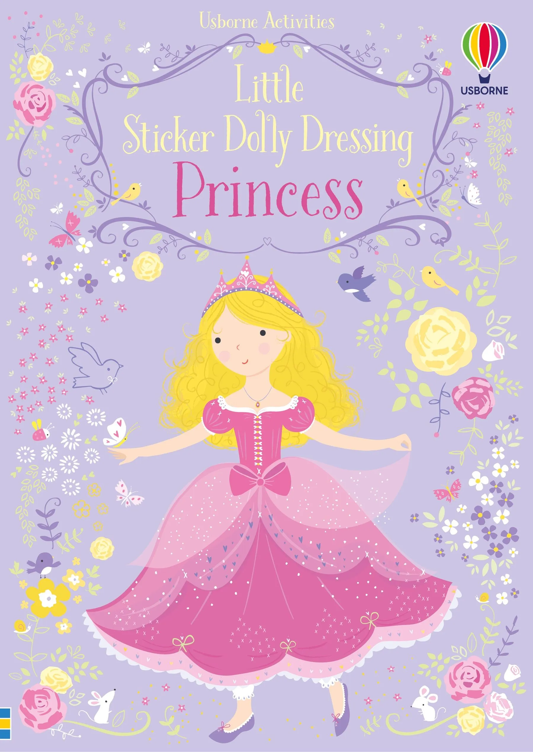Usborne Little Dolly Dressing Princess Sticker Book