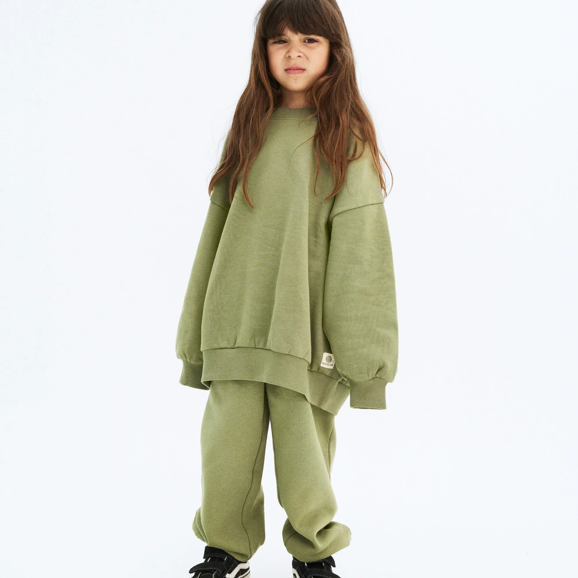 Wheat x Pernille Teisbæk | Sweatpants Kasai - grey melange