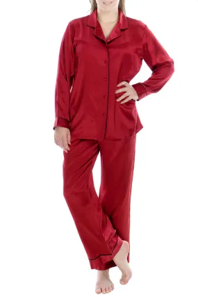 Women's 100% Silk Pajamas Set